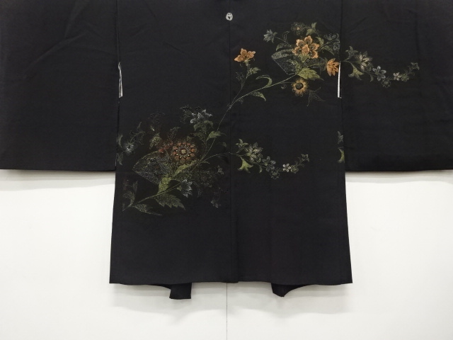 Japanese Kimono / Haori Coat Dochugi Silk